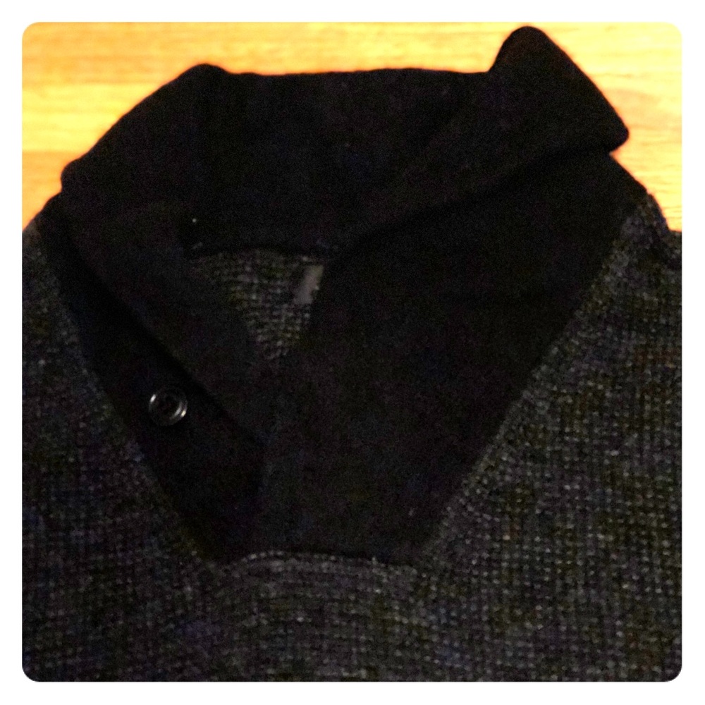 JCrew Shawl Collar Pullover Wool Sweater